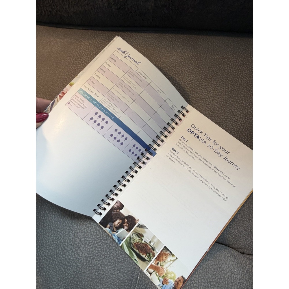 NEW OPTAVIA GUIDE‎ JOURNAL YOUR FIRST 30 DAYS LIFELONG ONE HEALTHY HABIT AT TIME - Picture 3 of 3